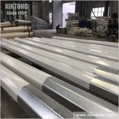 La aleación de aluminio de Xintong galvanizó la cámara CCTV portátil de acero de 3m los 4m poste